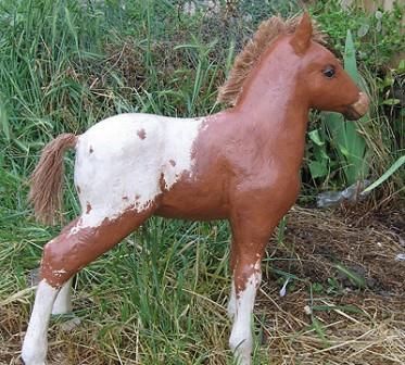 Лошадь Папье-маше