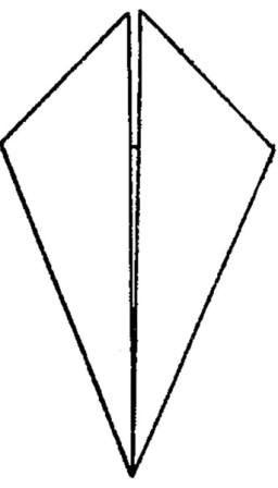 Оригами Базовая форма Верблюд