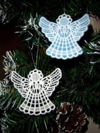 Ангелочки на рождественскую елку
