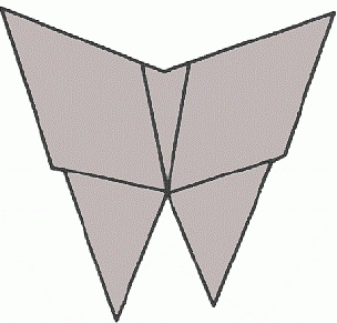 Оригами: Бабочка